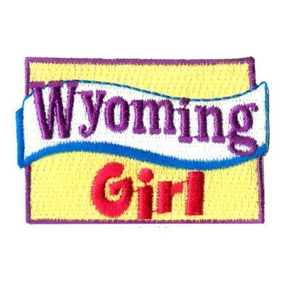 Wyoming Girl Patch