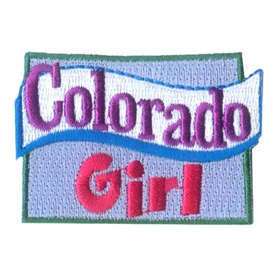 12 Pieces Scout fun patch - Colorado Girl Patch