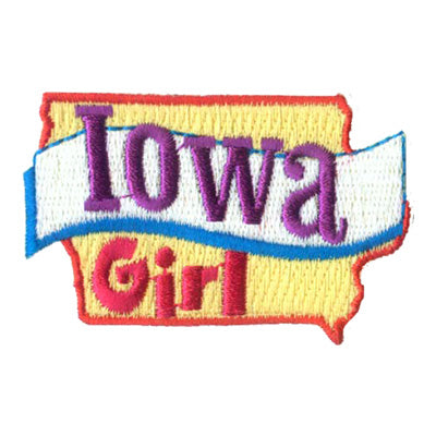 12 Pieces Scout fun patch - Iowa Girl Patch