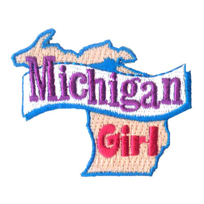 12 Pieces Scout fun patch - Free Shipping - Michigan Girl Patch