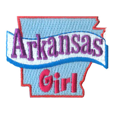 12 Pieces Scout fun patch - Arkansas Girl Patch