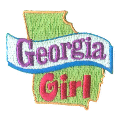 12 Pieces Scout fun patch - Georgia Girl Patch