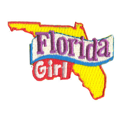 12 Pieces Scout fun patch - Florida Girl Patch