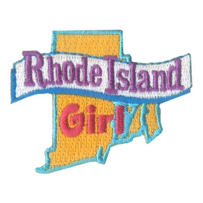 Rhode Island Girl Patch