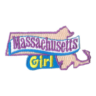 12 Pieces Scout fun patch - Free Shipping - Massachusetts Girl Patch