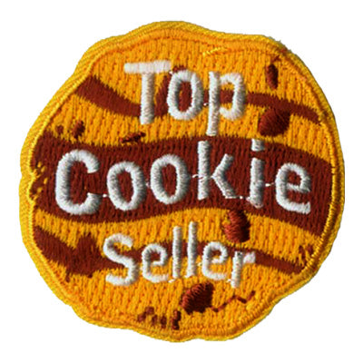 12 Pieces-Top Cookie Seller Patch-Free shipping