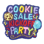 12 Pieces-Cookie Sale Kickoff Patch-Free shipping