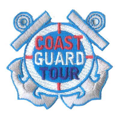 12 Pieces-Coast Guard Tour Patch-Free shipping