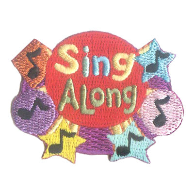 Sing A Long Patch