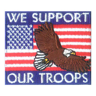 We Support Our Troops Patch