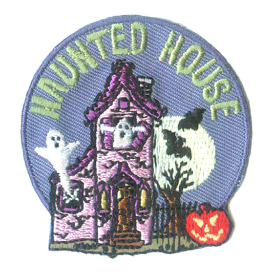12 Pieces - Haunted House Patch - Free Shipping
