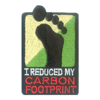 12 Pieces-I Reduced My Carbon Footprint-Free shipping