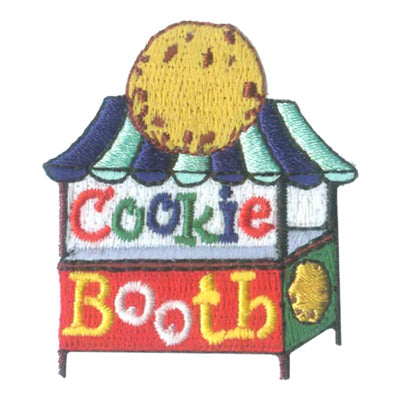 12 Pieces-Cookie Booth Patch-Free shipping