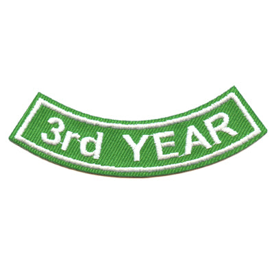 3rd Year Rocker Patch