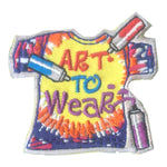 12 Pieces - Art To Wear Patch - Free Shipping