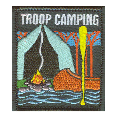 Troop Camping Patch