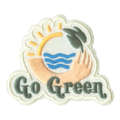 12 Pieces-Go Green Patch-Free shipping