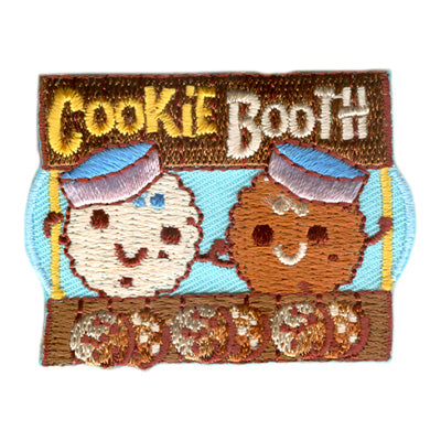 12 Pieces-Cookie Booth Patch-Free shipping