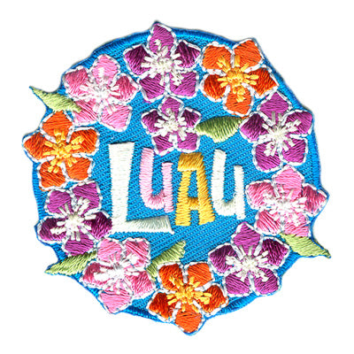 12 Pieces-Luau Patch-Free shipping