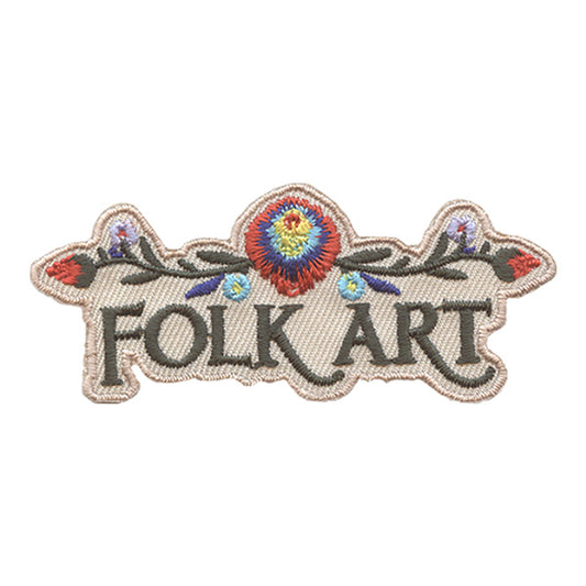 12 Pieces-Folk Art Patch-Free Shipping