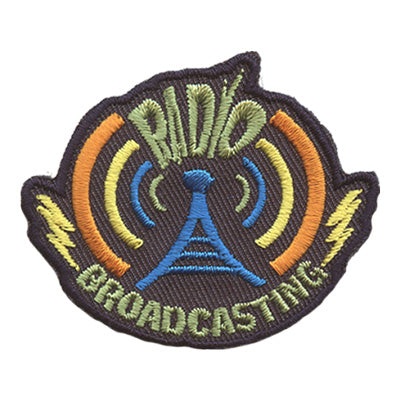 12 Pieces-Radio Broadcasting Patch-Free shipping