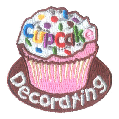 12 Pieces-Cupcake Decorating Patch-Free shipping