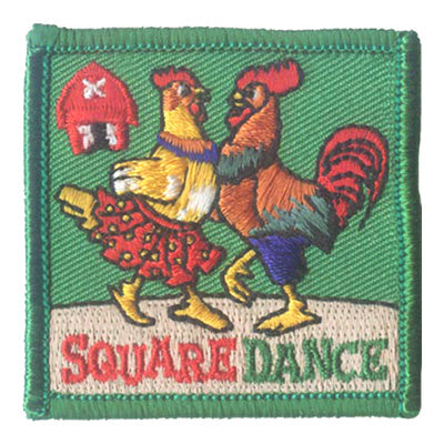 12 Pieces-Square Dance Patch-Free shipping