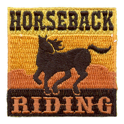 Horseback Riding Patch