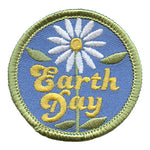 12 Pieces-Earth Day (Daisy) Patch-Free shipping
