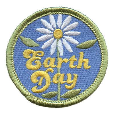 12 Pieces-Earth Day (Daisy) Patch-Free shipping