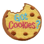 12 Pieces-Got Cookies? Patch-Free shipping