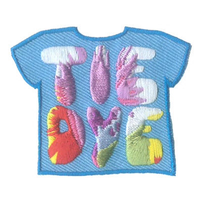 12 Pieces-Tie Dye (Shirt) Patch-Free Shipping