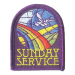 12 Pieces-Sunday Service Patch-Free shipping