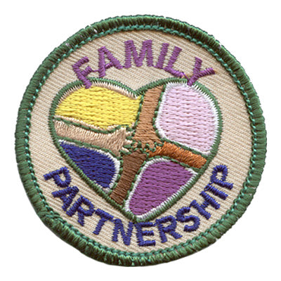 12 Pieces-Family Partnership Patch-Free shipping