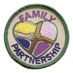 12 Pieces-Family Partnership Patch-Free shipping