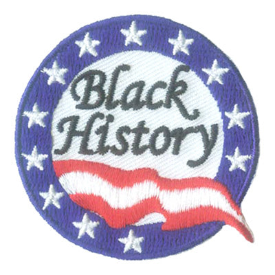 12 Pieces-Black History Patch-Free shipping