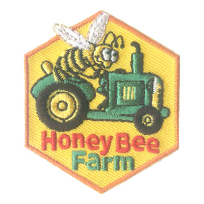 12 Pieces-Honey Bee Farm Patch-Free shipping