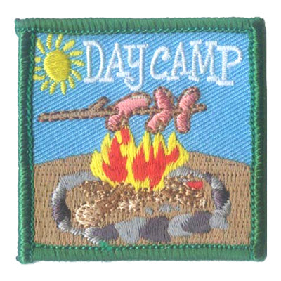 12 Pieces-Day Camp Patch-Free shipping