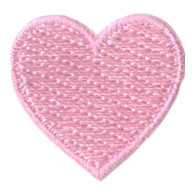 1 Inch Heart (Pink) Patch