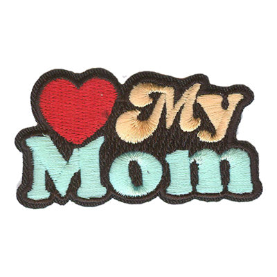 12 Pieces-Love My Mom Patch-Free shipping