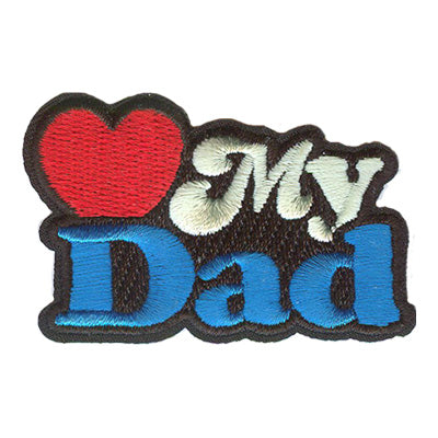 12 Pieces-Love My Dad Patch-Free shipping