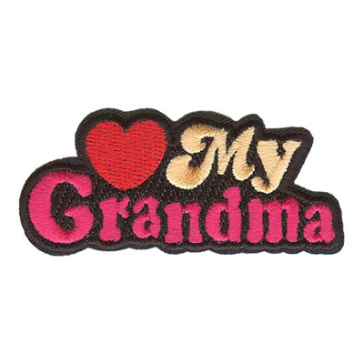 12 Pieces-Love My Grandma Patch-Free shipping