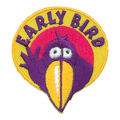 12 Pieces-Early Bird Patch-Free shipping