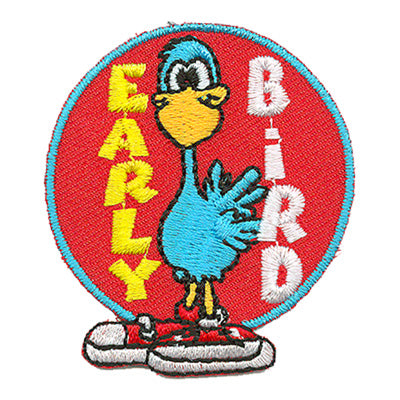 12 Pieces-Early Bird Patch-Free shipping