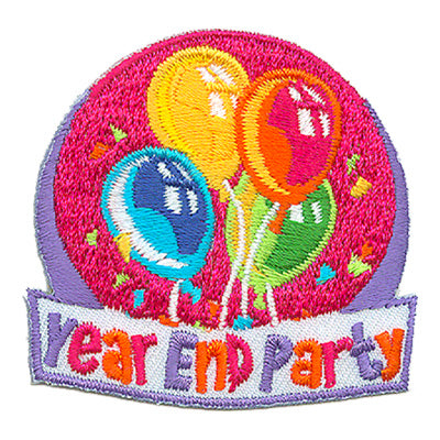 12 Pieces-Year End Party Patch-Free shipping