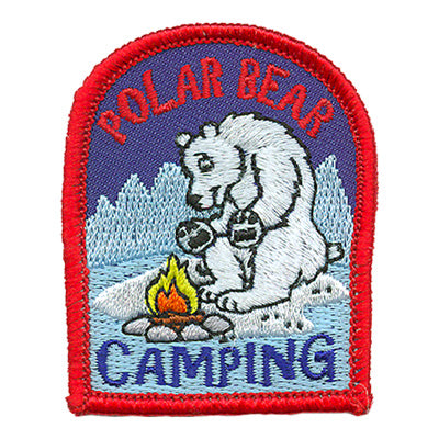 Polar Bear Camping Patch