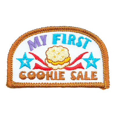 12 Pieces-My First Cookie Sale Patch-Free shipping