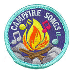 12 Pieces-Campfire Songs Patch-Free shipping