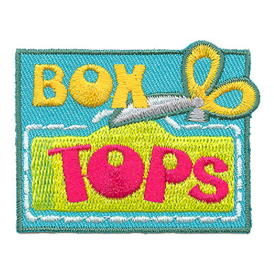 12 Pieces-Box Tops Patch-Free shipping