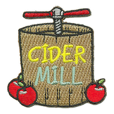 12 Pieces-Cider Mill Patch-Free shipping